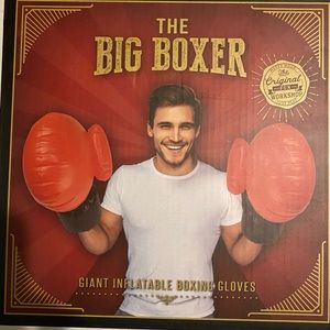 Pair of Giant inflatable gloves